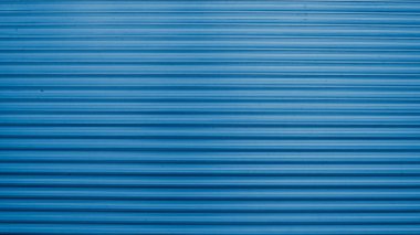 mavi alüminyum kör, arkaplan veya doku