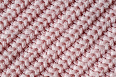 İlginç bir deseni olan pembe madde.