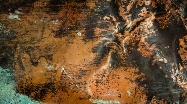 Renkli bakır levha. arkaplan ya da doku desenleri