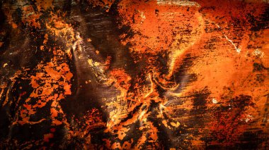 Renkli bakır levha. arkaplan ya da doku desenleri