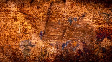 Renkli bakır levha. arkaplan ya da doku desenleri