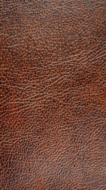 Kahverengi deri ve görünür detaylar. arkaplan veya doku
