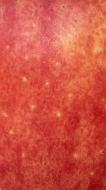 kırmızı ve sarı elma derisi görünür detaylarla