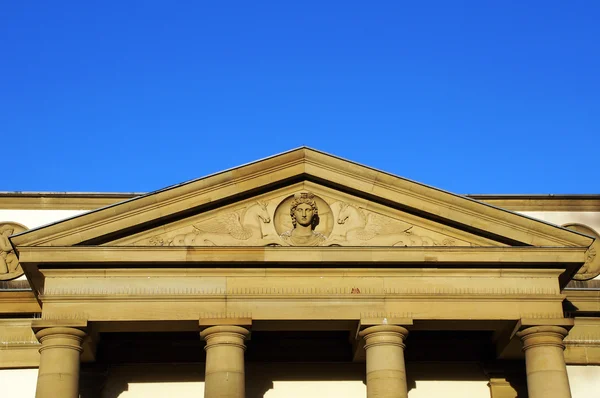 The gable roof of the castle Rosenstein — Stock Photo, Image