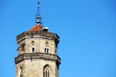 Güney Kulesi Collegiate Kilisesi Stuttgart - Stuttgart dönüm noktası