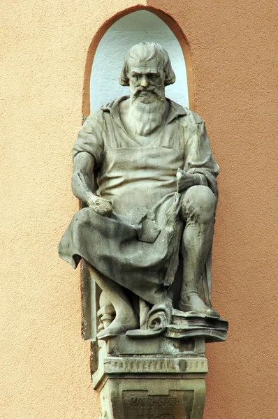 Statue of Hans Sachs — Stock Photo, Image
