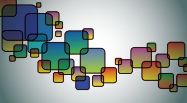 arka plan kareler ile