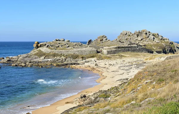Castro Barona Best Preserved All Galician Iron Age Forts Known Obrazy Stockowe bez tantiem