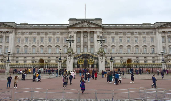 London Вересня 2018 Вид Головний Фасад Палацу Бакінгем Східний Фронт — стокове фото