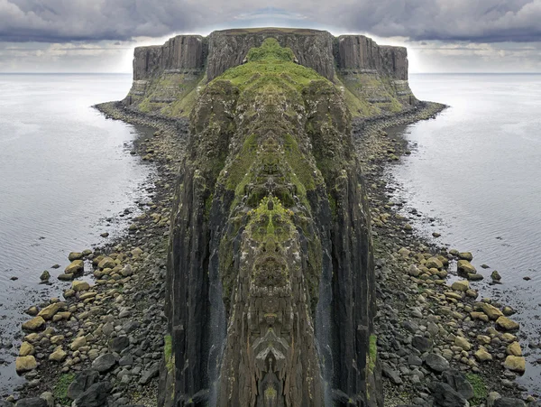 Wasserfälle Insel des Himmels im August — Stockfoto