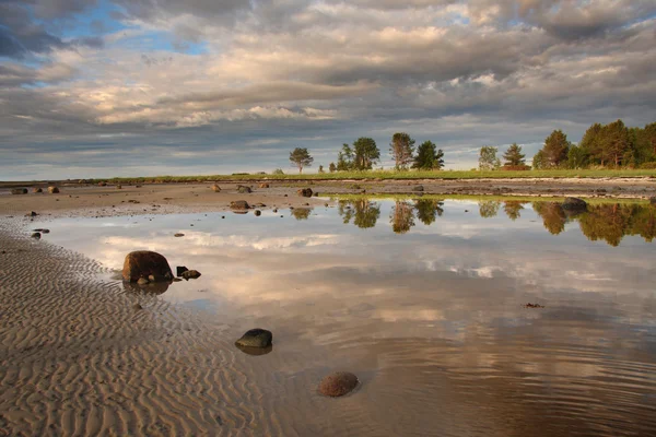 Vita havet — Stockfoto