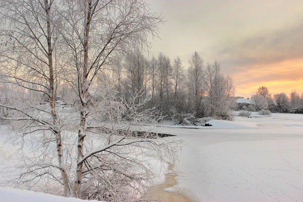 Winterkarelien — Stockfoto