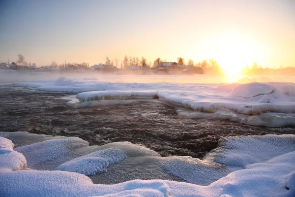 Winter in Karelien — Stockfoto