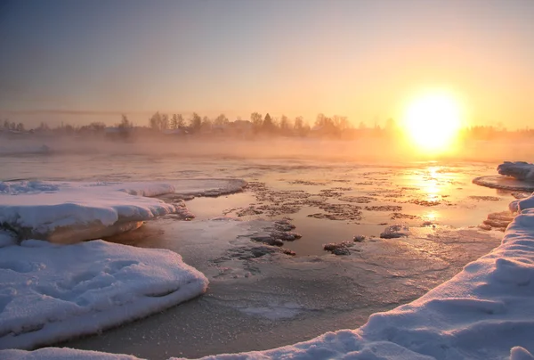 Winter in Karelien — Stockfoto