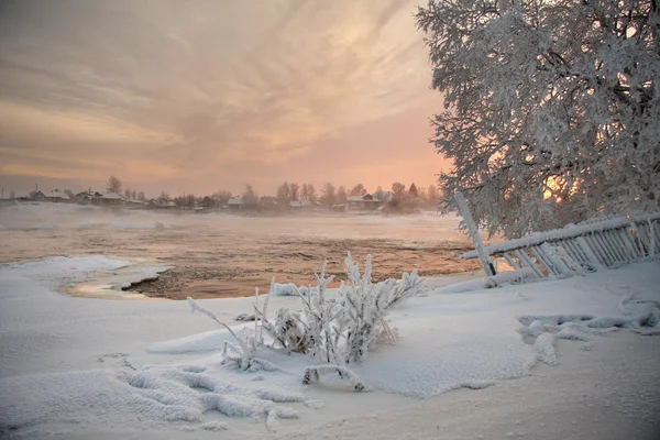 Invierno en Karelia — Foto de Stock