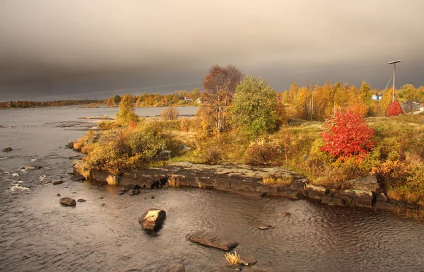 Herbst in Karelien — Stockfoto