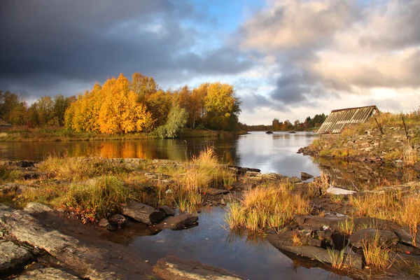 Herbst in Karelien — Stockfoto