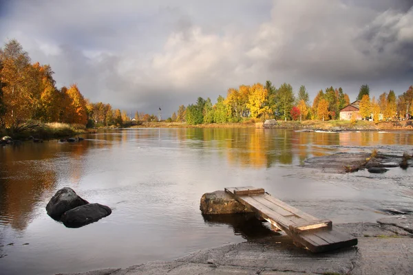 Autunno in Carelia — Foto Stock