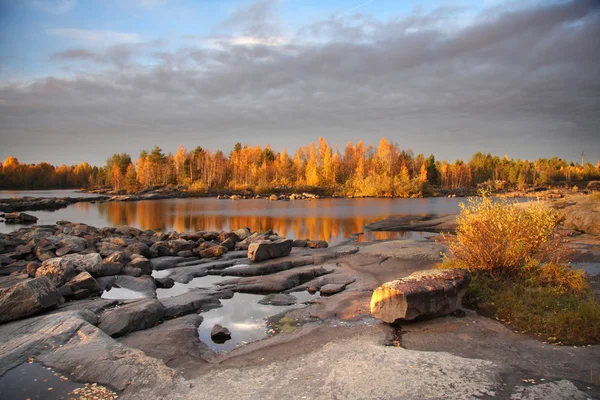 Jesień w Karelii Zdjęcie Stockowe