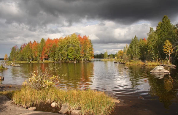 Herfst in Karelië — Stockfoto