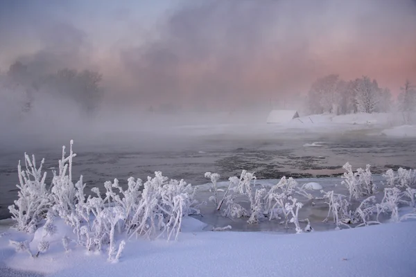 Inverno na Carélia — Fotografia de Stock