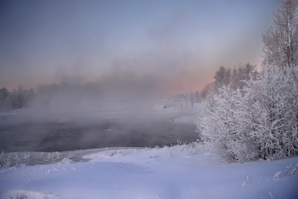 Inverno na Carélia — Fotografia de Stock