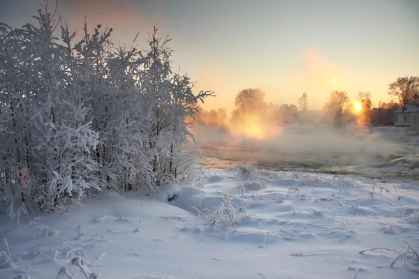 Karelya kışın — Stok fotoğraf