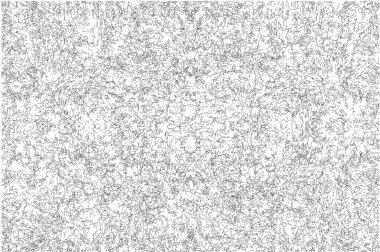 Siyah beyaz desenli, noktalı, lekeli, çizik ve çizikli sıkıntılı bir arkaplan. Soyut vektör illüstrasyonu.