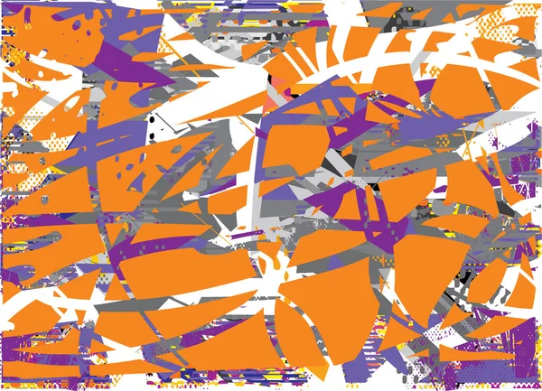 Achtergrondkleur Textuur Met Stippen Vlekken Krassen Lijnen Abstracte Vectorillustratie — Stockvector