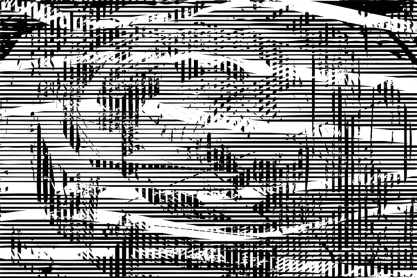 ドット スポット 傷や線で黒と白のテクスチャで落ち込んだ背景 抽象ベクトル図 — ストックベクタ