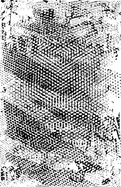 Siyah beyaz desenli, noktalı, lekeli, çizik ve çizikli sıkıntılı bir arkaplan. Soyut vektör illüstrasyonu.