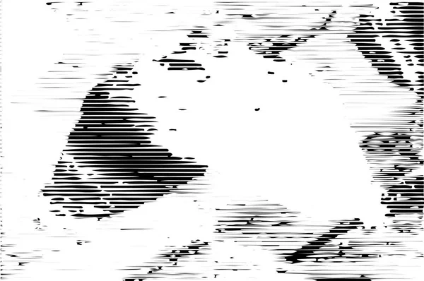 Çizik ve çiziklerle dolu siyah beyaz bir arka plan. Soyut vektör illüstrasyonu.