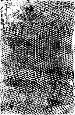 Siyah beyaz desenli, noktalı, lekeli, çizik ve çizikli sıkıntılı bir arkaplan. Soyut vektör illüstrasyonu.