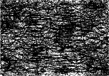 Siyah beyaz desenli, noktalı, lekeli, çizik ve çizikli sıkıntılı bir arkaplan. Soyut vektör illüstrasyonu.