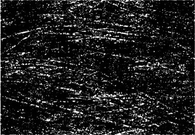 Siyah beyaz desenli, noktalı, lekeli, çizik ve çizikli sıkıntılı bir arkaplan. Soyut vektör illüstrasyonu.