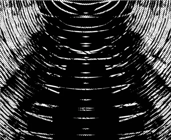 Siyah beyaz desenli, noktalı, lekeli, çizik ve çizikli sıkıntılı bir arkaplan. Soyut vektör illüstrasyonu.