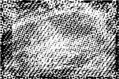 Siyah beyaz desenli, noktalı, lekeli, çizik ve çizikli sıkıntılı bir arkaplan. Soyut vektör illüstrasyonu.