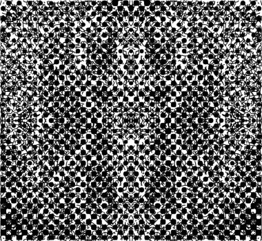 Çizik ve çiziklerle dolu siyah beyaz bir arka plan. Soyut vektör illüstrasyonu.