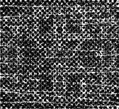 Çizik ve çiziklerle dolu siyah beyaz bir arka plan. Soyut vektör illüstrasyonu.