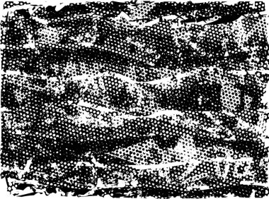 Çizik ve çiziklerle dolu siyah beyaz bir arka plan. Soyut vektör illüstrasyonu.