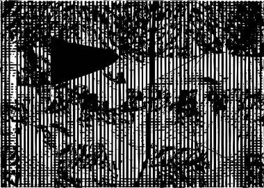 Çizik ve çiziklerle dolu siyah beyaz bir arka plan. Soyut vektör illüstrasyonu.