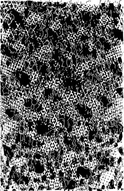 Çizik ve çiziklerle dolu siyah beyaz bir arka plan. Soyut vektör illüstrasyonu.