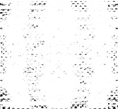 Çizik ve çiziklerle dolu siyah beyaz bir arka plan. Soyut vektör illüstrasyonu.