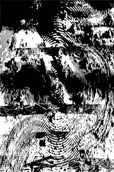 Çizik ve çiziklerle dolu siyah beyaz bir arka plan. Soyut vektör illüstrasyonu.