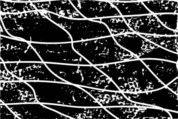 Çizik ve çiziklerle dolu siyah beyaz bir arka plan. Soyut vektör illüstrasyonu.