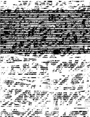 Çizik ve çiziklerle dolu siyah beyaz bir arka plan. Soyut vektör illüstrasyonu.