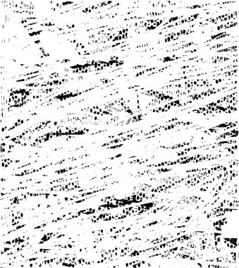 Çizik ve çiziklerle dolu siyah beyaz bir arka plan. Soyut vektör illüstrasyonu.