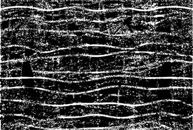 Siyah beyaz desenli, noktalı, lekeli, çizik ve çizikli sıkıntılı bir arkaplan. Soyut vektör illüstrasyonu.