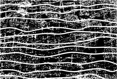 Siyah beyaz desenli, noktalı, lekeli, çizik ve çizikli sıkıntılı bir arkaplan. Soyut vektör illüstrasyonu.