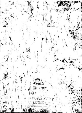 Çizik ve çiziklerle dolu siyah beyaz bir arka plan. Soyut vektör illüstrasyonu.